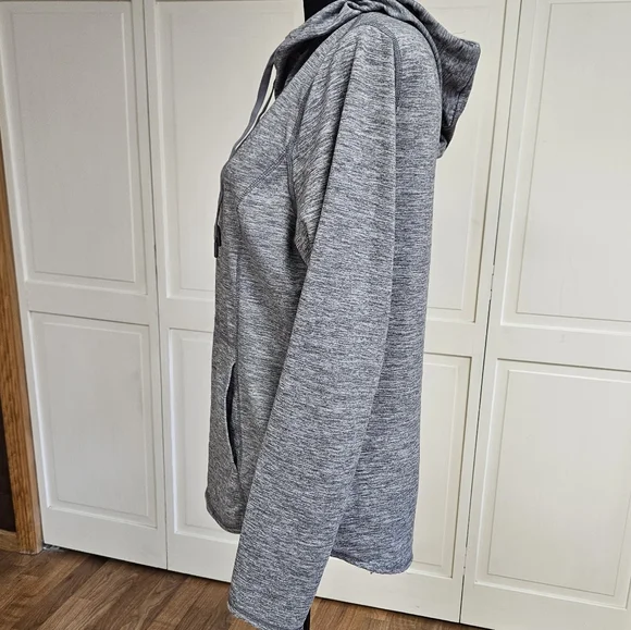 90 Degree women's large gray hoodie - Picture 4 of 6